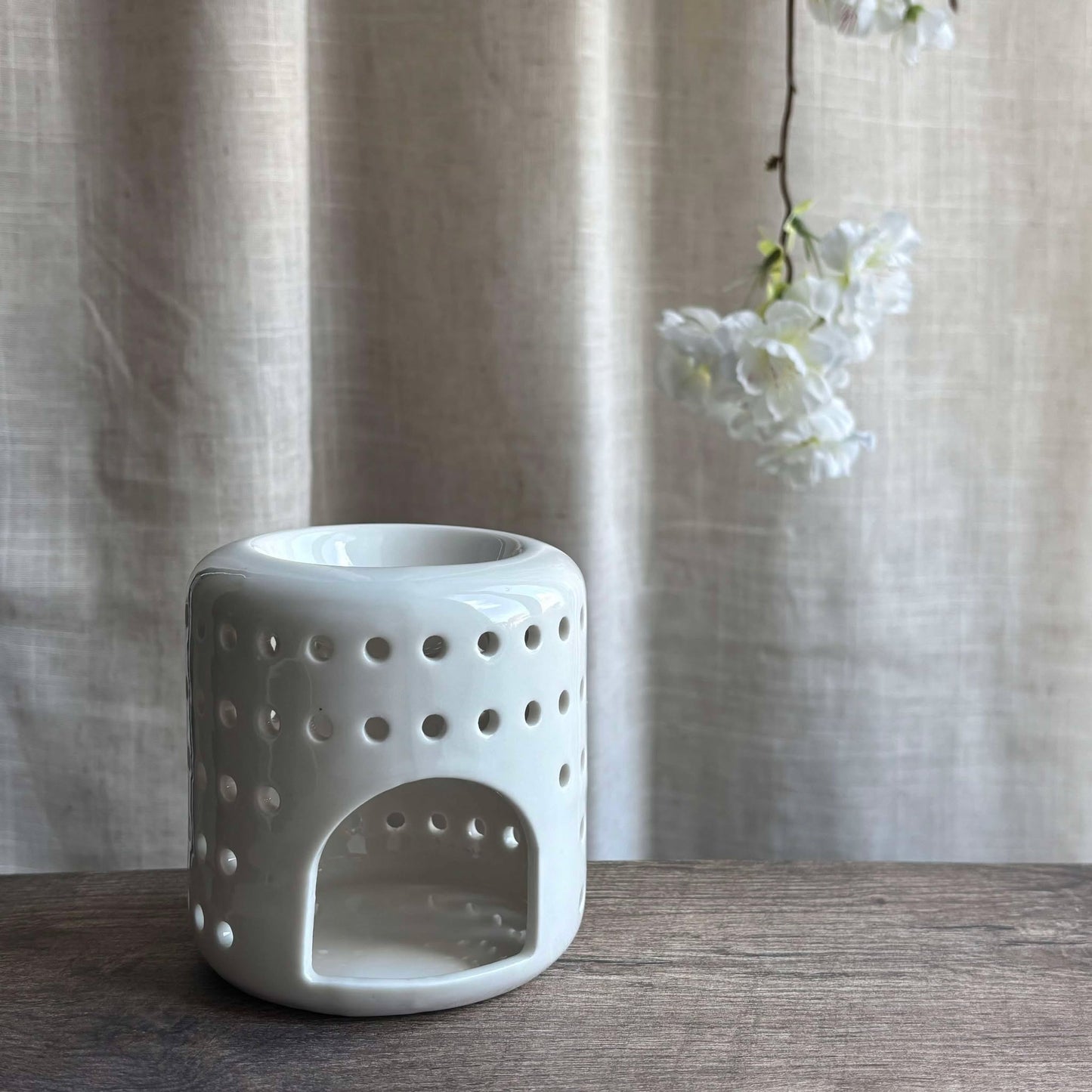 Coliseo blanc - Brûle-parfum