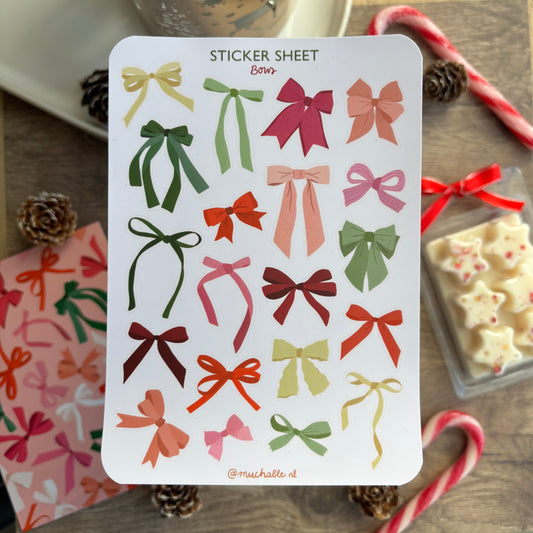 Coquette vibes - Stickers A6