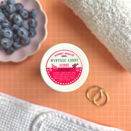 Myrtille candy - Beurre corps