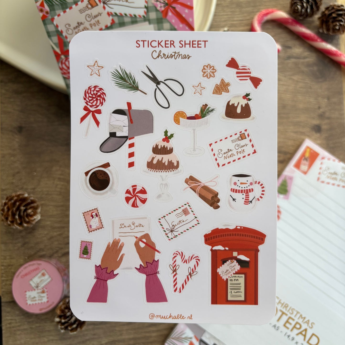 Christmas - Stickers A6